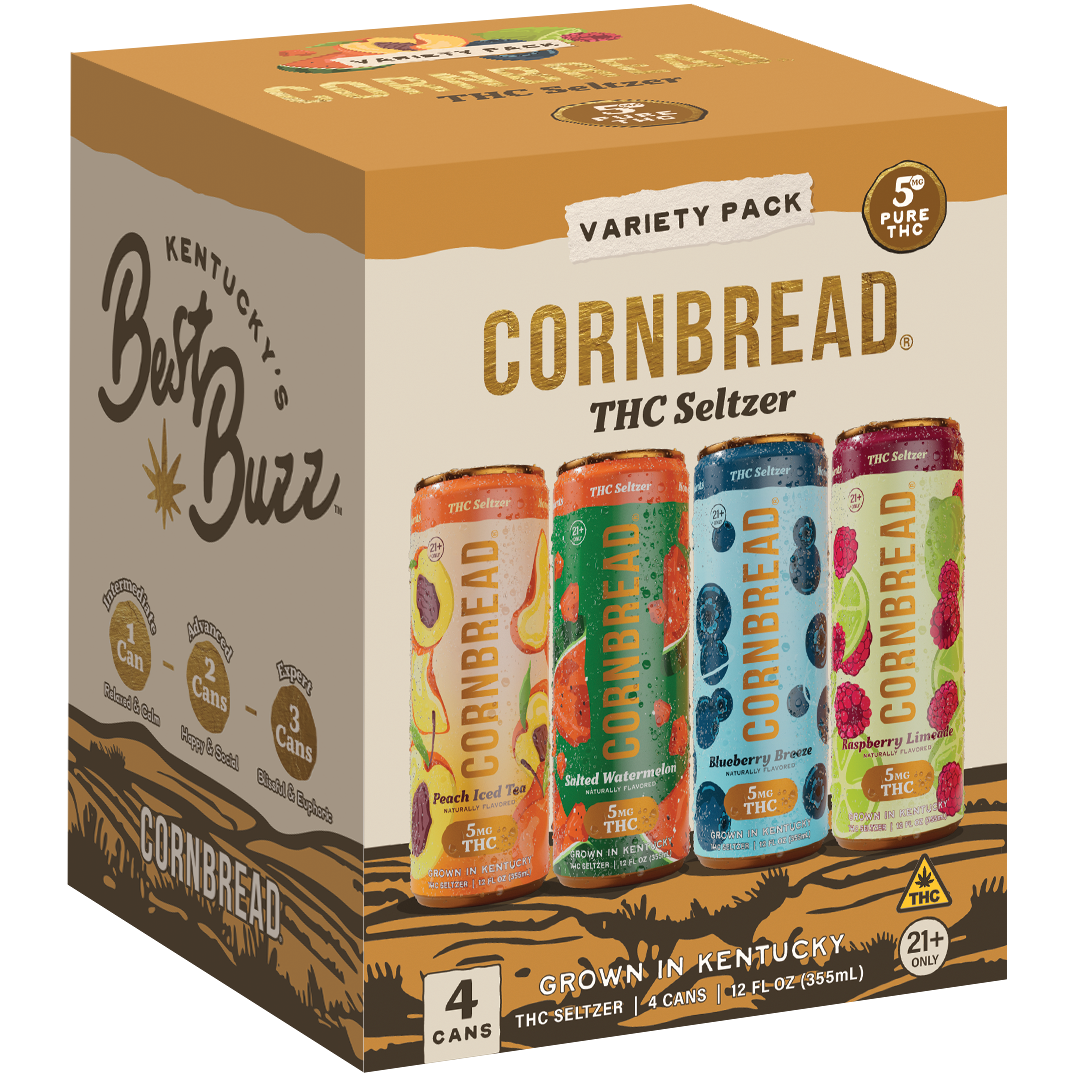 Variety Pack THC Seltzer 5mg - 6/4/12oz