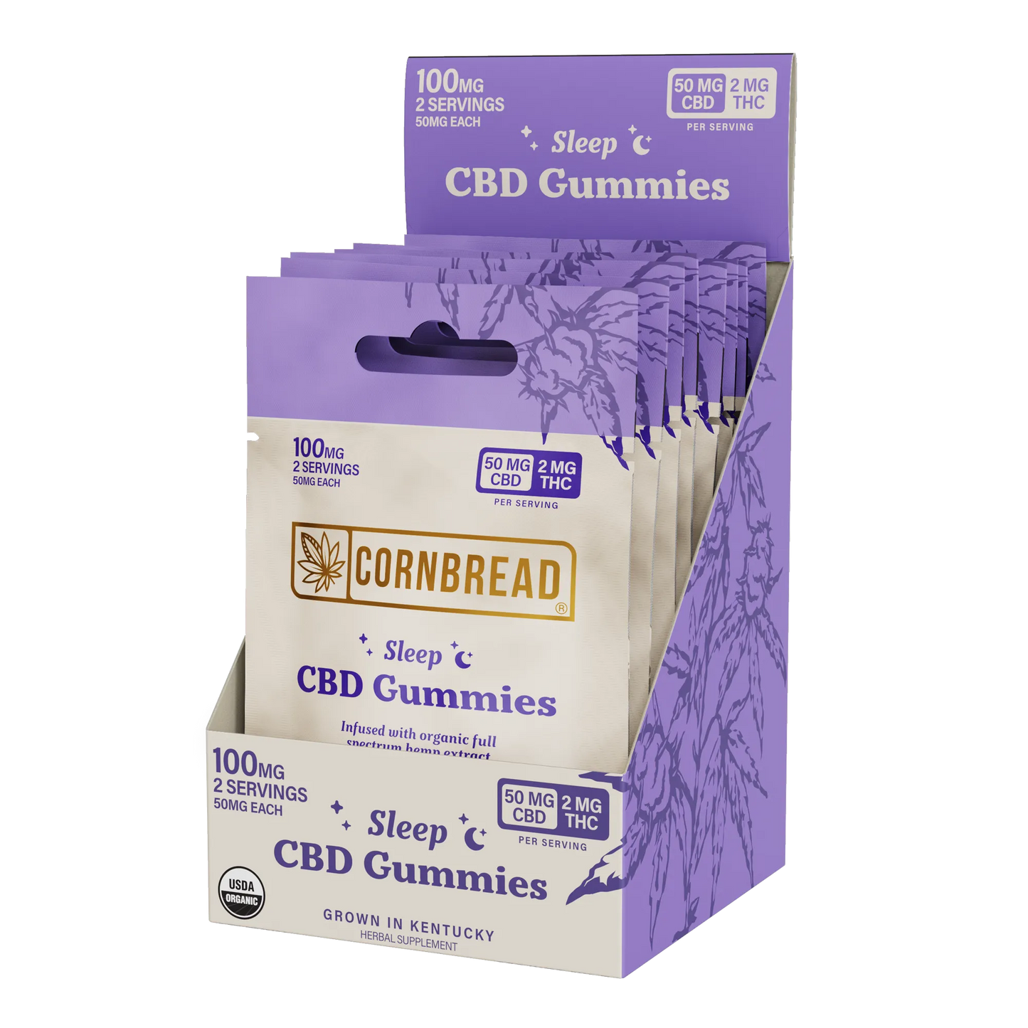 10mg THC Sleep Sachet 10 unit Box (12ct Case)
