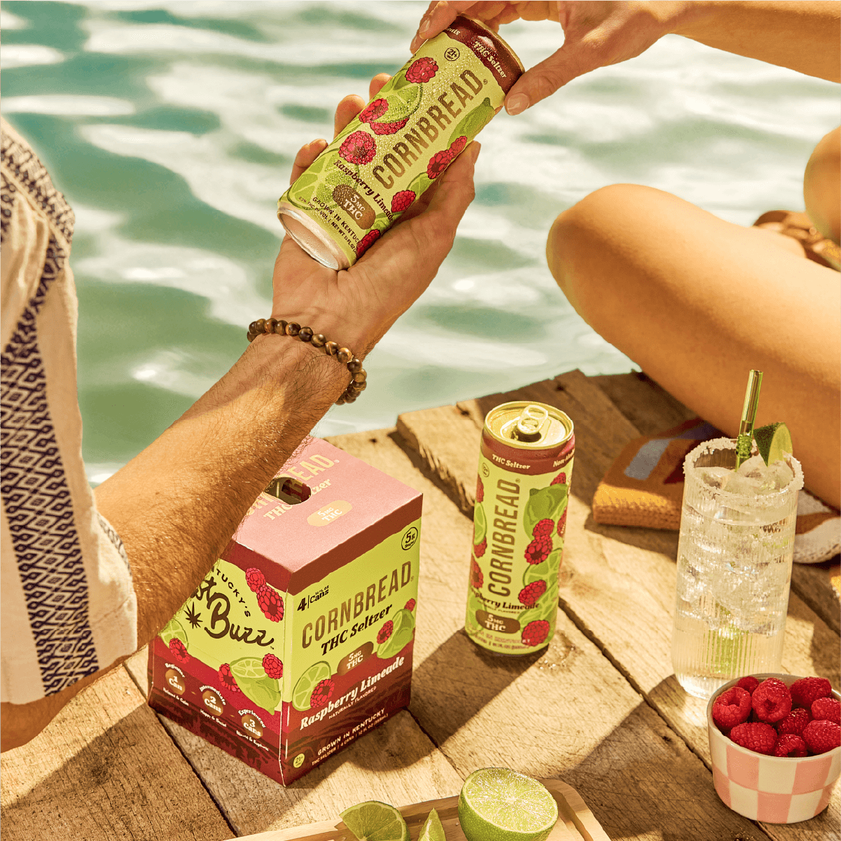 Fast-acting and federally legal, our THC seltzers bring taste, control, and country-grown hemp.