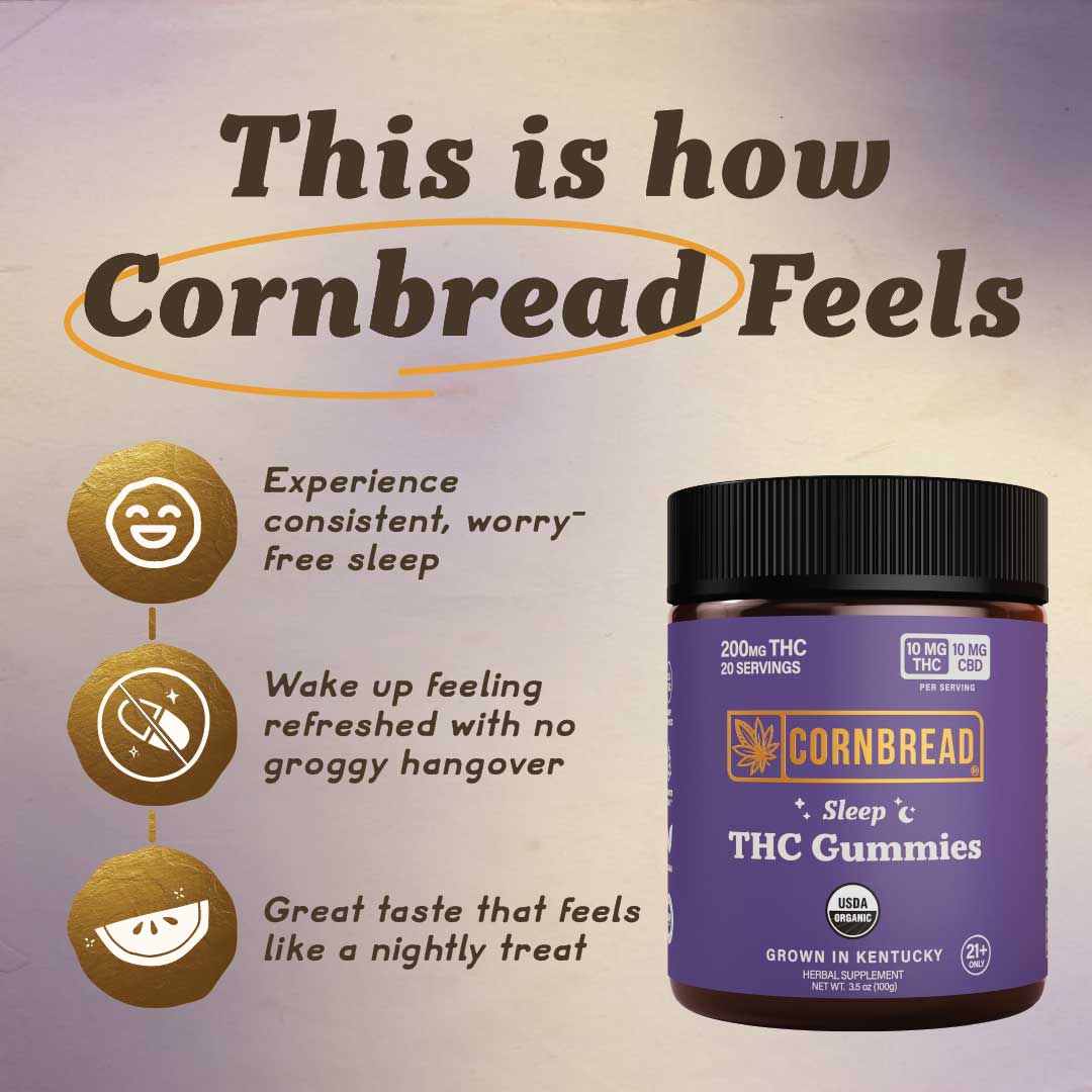 200mg THC Sleep Gummies - 12 Pack Case