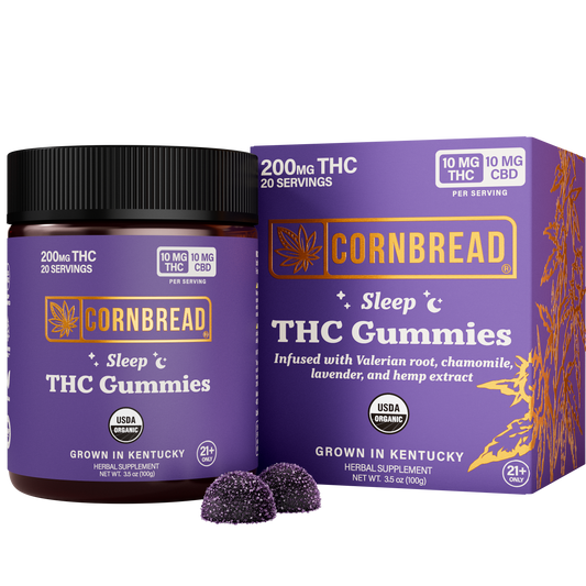200mg THC Sleep Gummies - 12 Pack Case