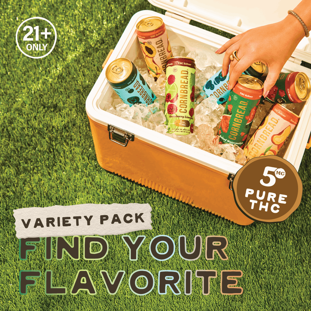 Variety Pack THC Seltzer - 4 Pack